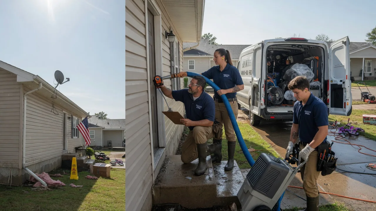Ceiling Water Damage Restoration in Polk City, IA near me