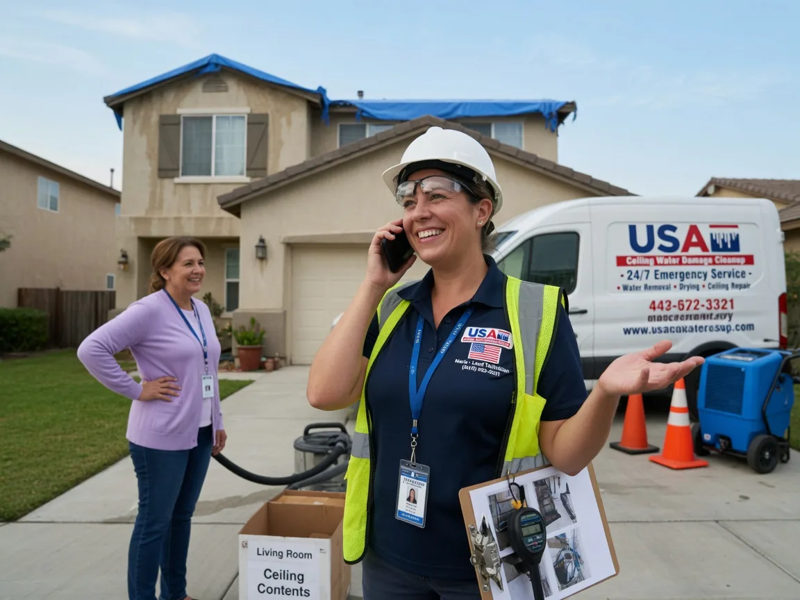 Ceiling Water Damage Restoration Polk City, IA FAQs
