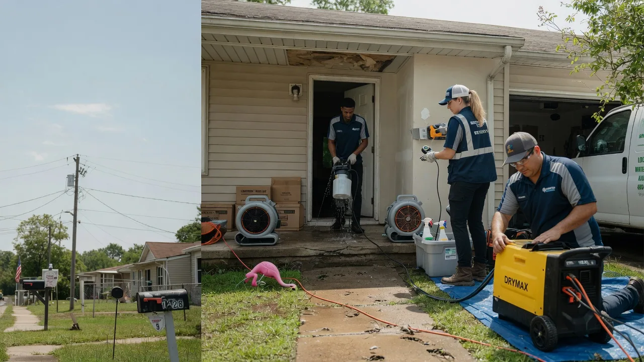 Storm Damage Water Removal in Polk City, IA near me